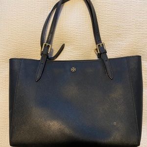 Tory Burch York Buckle Saffiano Leather Small Tote
